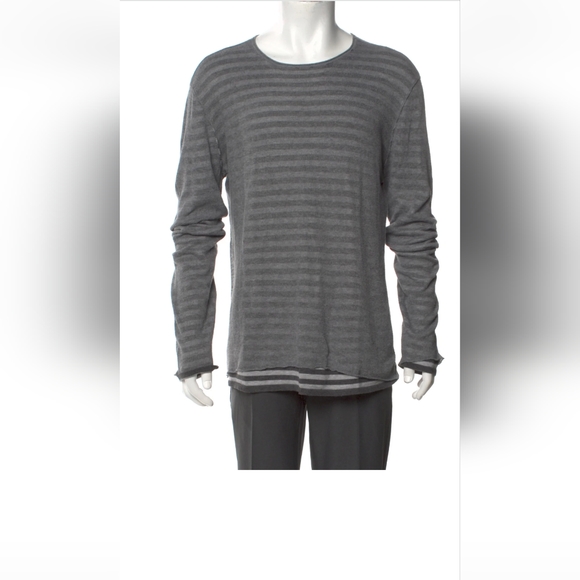 John Varvatos | Shirts | John Varvatos Star Usa Striped Scoop Neck ...